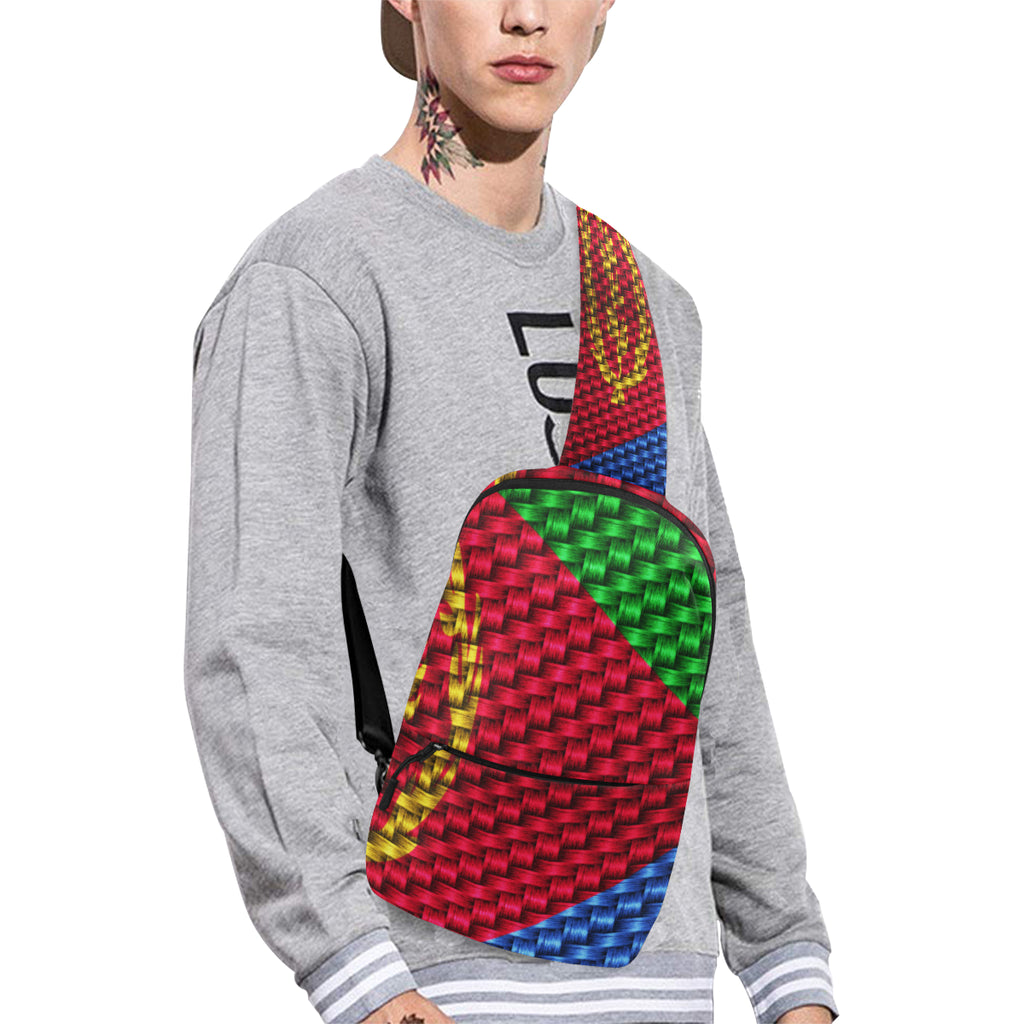 ERITREA FLAG Chest Bag (Model 1678)