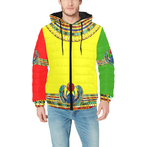 MEDJAY Men's Padded Hooded Jacket