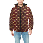 EXCELLENCE Men's Padded Hooded Jacket