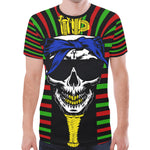 RBG C SKULL New All Over Print T-shirt for Men