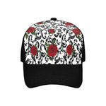 RED ROSES Trucker Cap E (Front Panel Customization)