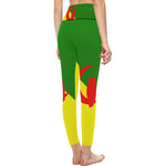 YANAZER All Over Print High-Waisted Leggings