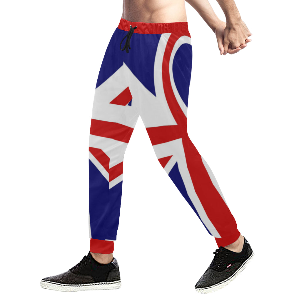 LONDON ANKH Men's All Over Print Sweatpants (Model L11)