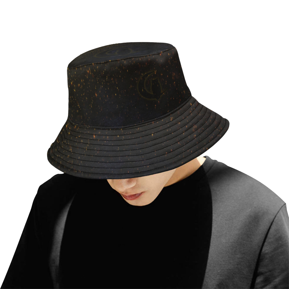 LCC STRASS All Over Print Bucket Hat for Men