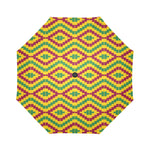 KENTE FRACTAL Auto-Foldable Umbrella