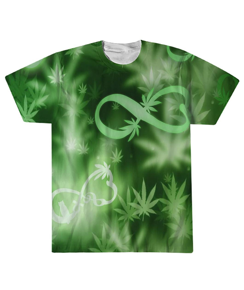 Infinity Green Cosmos Sublimation T-Shirt Sublimation Tee