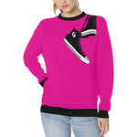 LCC CHUCC T Women's Rib Cuff Crew Neck Sweatshirt
