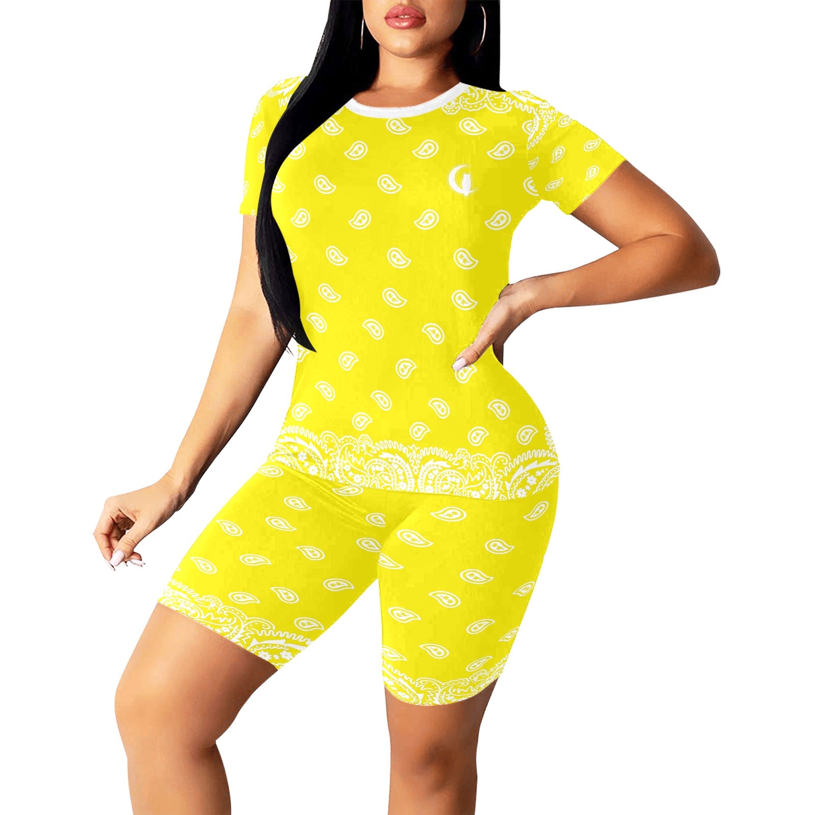 BANDANA FULLY Women's Short Yoga Set