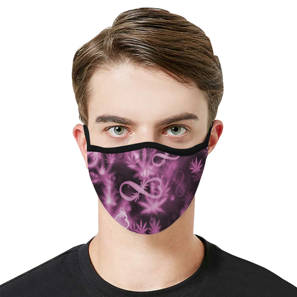 INFINITY PURPLE COSMOS Mouth Mask in One Piece (2 Filters Included)