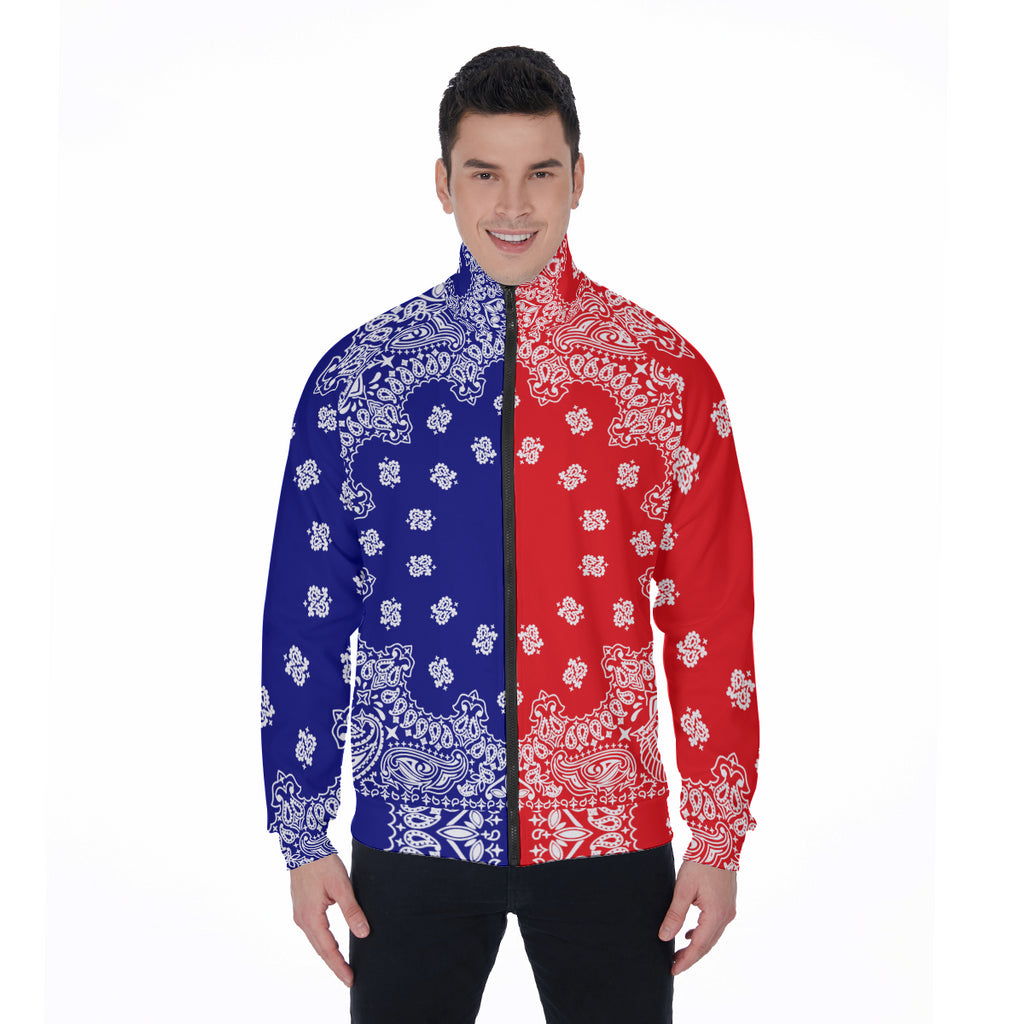 BANDANA UNITY Stand Collar Jacket