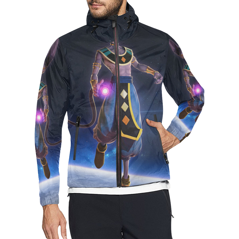 BEERUS BOSS All Over Print Windbreaker for Unisex