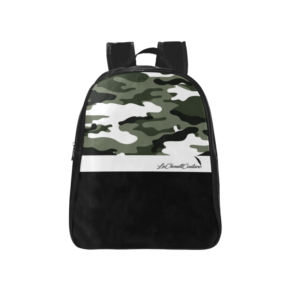 CAMOUFLAGE School Backpack Medium