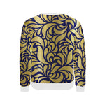 GORGIOUS ROYAL LEAF Men's Rib Cuff Crew Neck Sweatshirt