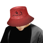 LUXURY GANG Bs'UP All Over Print Bucket Hat for Men