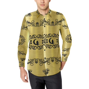 VIP LCC Men's All Over Print Casual Dress Shirt