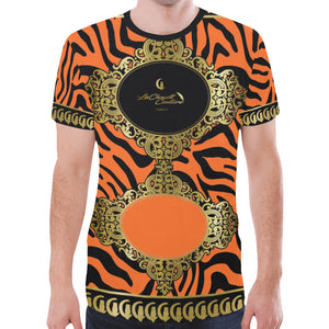 PRIVILEGE ORANGE New All Over Print T-shirt for Men
