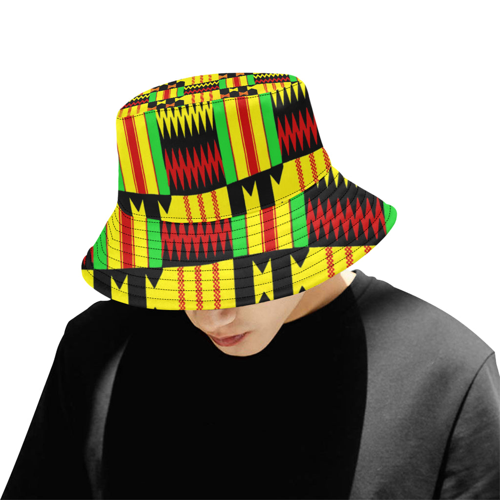 KENTE FARI All Over Print Bucket Hat