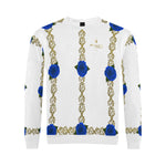 BLUE ROSES LCC All Over Print Crewneck Sweatshirt for Men