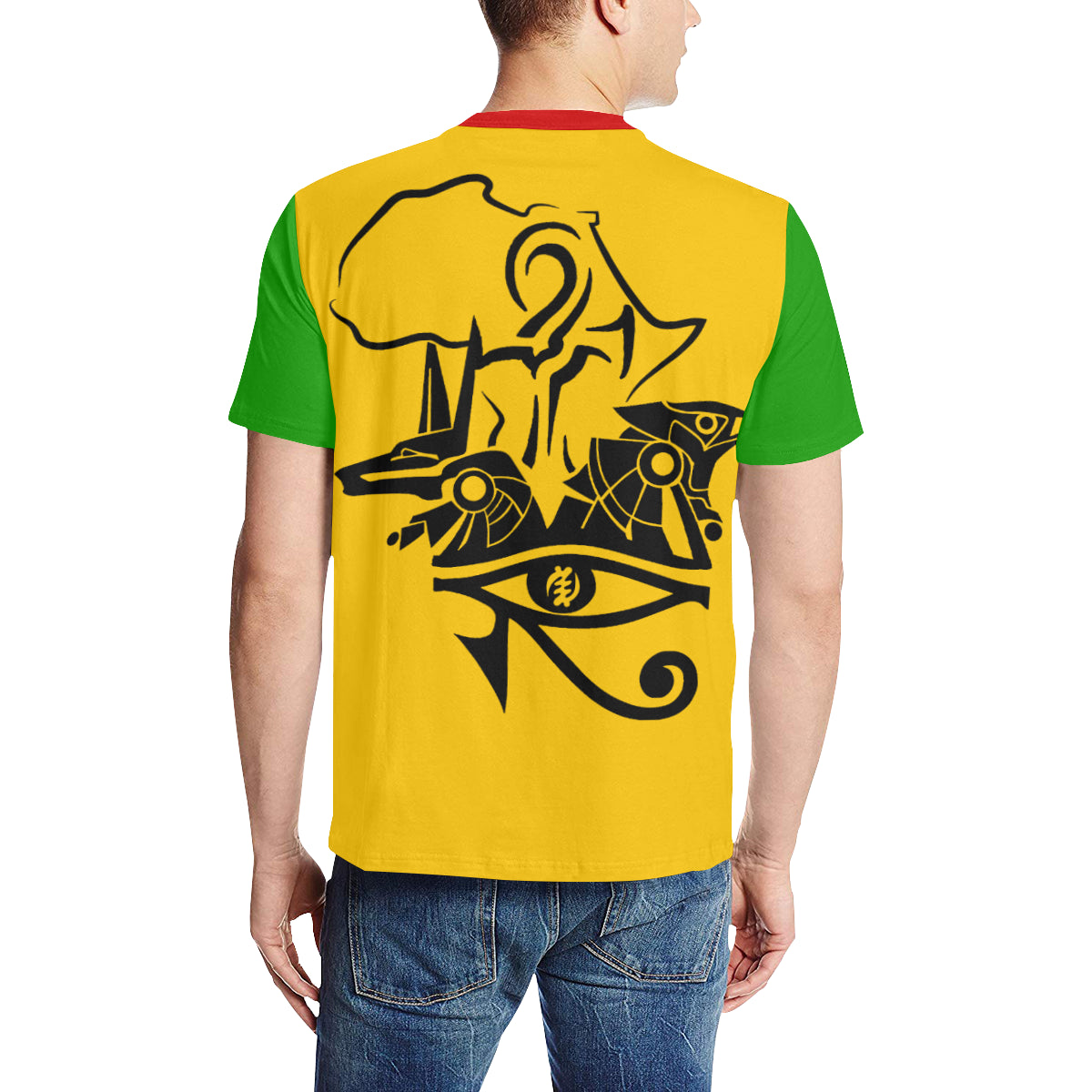 ANUBIS AND HERU Men's All Over Print T-Shirt