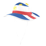 CAP VERT FLAG Wide Brim Bucket Hat