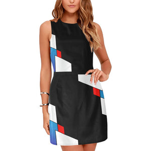 FRANCE Women's Sleeveless Dress