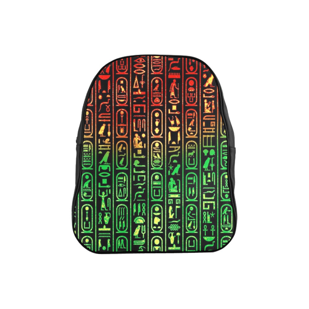 HIERO RASTA School Backpack (Medium)