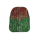 HIERO RASTA School Backpack (Medium)