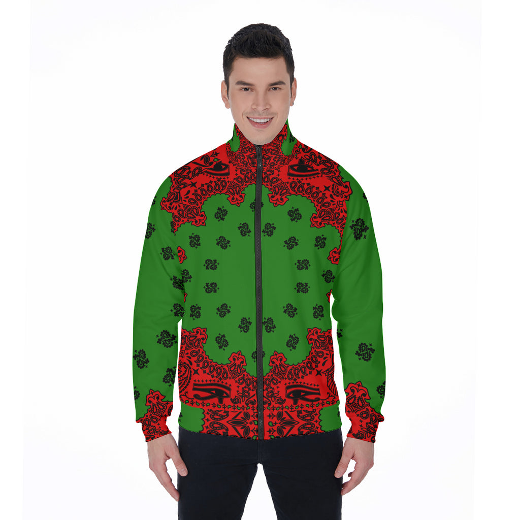 BANDANA RBG Men's Stand Collar Jacket