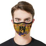 KENTE OG Mouth Mask in One Piece (2 Filters Included)