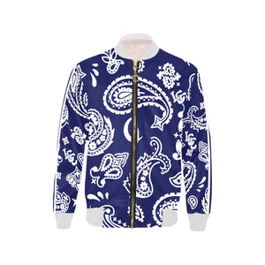 BANDANA PAISLEY Kids' All Over Print Bomber Jacket