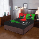 PANTHER OF NUBIANS 3-Piece Bedding Set