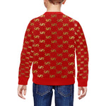 EXCELLENCE RD All Over Print Crewneck Sweatshirt for Kids (Model H29)