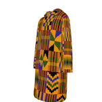 KENTE OG All-Over Print Long Fleece Windbreaker