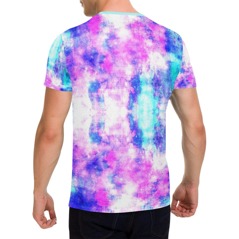 COLORFULL All Over Print T-Shirt for Men