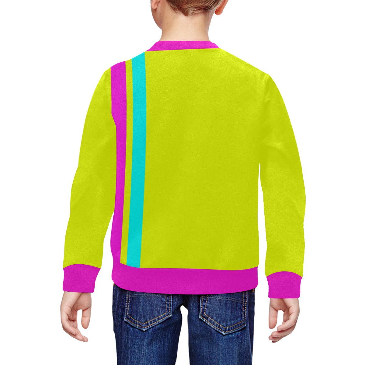 FRESH UP Y All Over Print Crewneck Sweatshirt for Kids (Model H29)