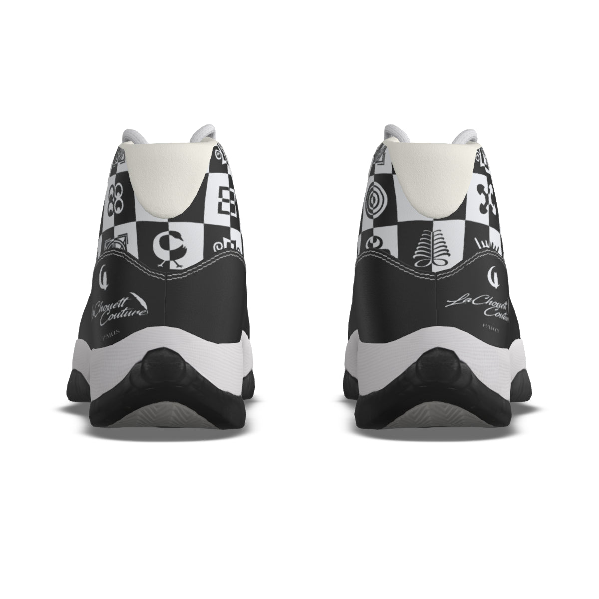 ADINKRA Men's High Top Basketball Shoes