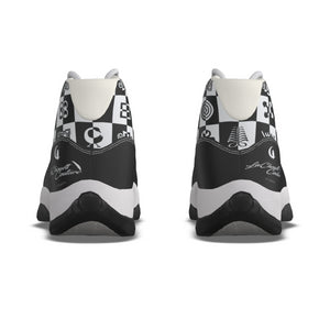 ADINKRA Men's High Top Basketball Shoes