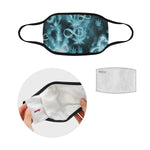 INFINITY BLUE COSMOS Mouth Mask in One Piece (2 Filters Included)