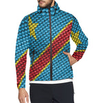 REP OF CONGO FLAG All Over Print Windbreaker for Unisex