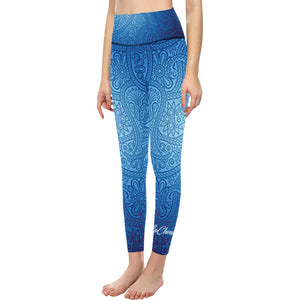 BANDANA LUXURY Cs'UP High-Waisted Leggings