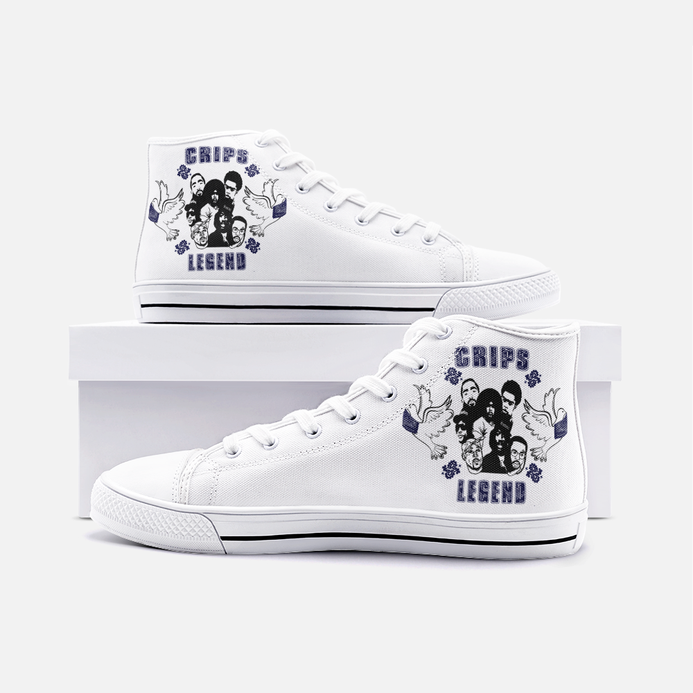 CRIPS LEGEND Unisex High Top Canvas Shoes