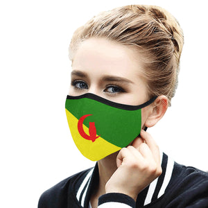 YANA FLAG Mouth Mask in One Piece (2 Filters Included)