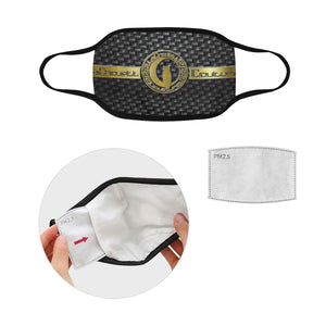 DELUXE BLCC Mouth Mask in One Piece (2 Filters Included)