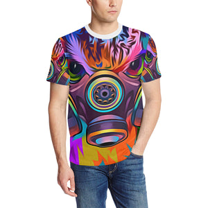 COLORING CHOUETT Men's All Over Print T-Shirt