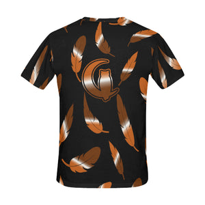 FEATHER COLOR BLCC All Over Print T-Shirt for Men