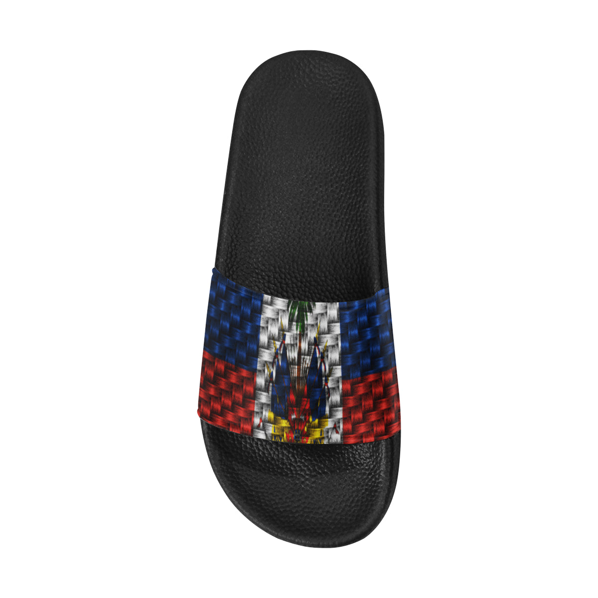 HAITI FLAG Men's Slide Sandals (Model 057)