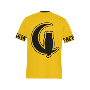 BLACC BORDER YELLOW Men's All Over Print T-Shirt