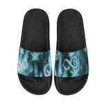 INFINITY BLUE COSMOS Men's Slide Sandals (Model 057)