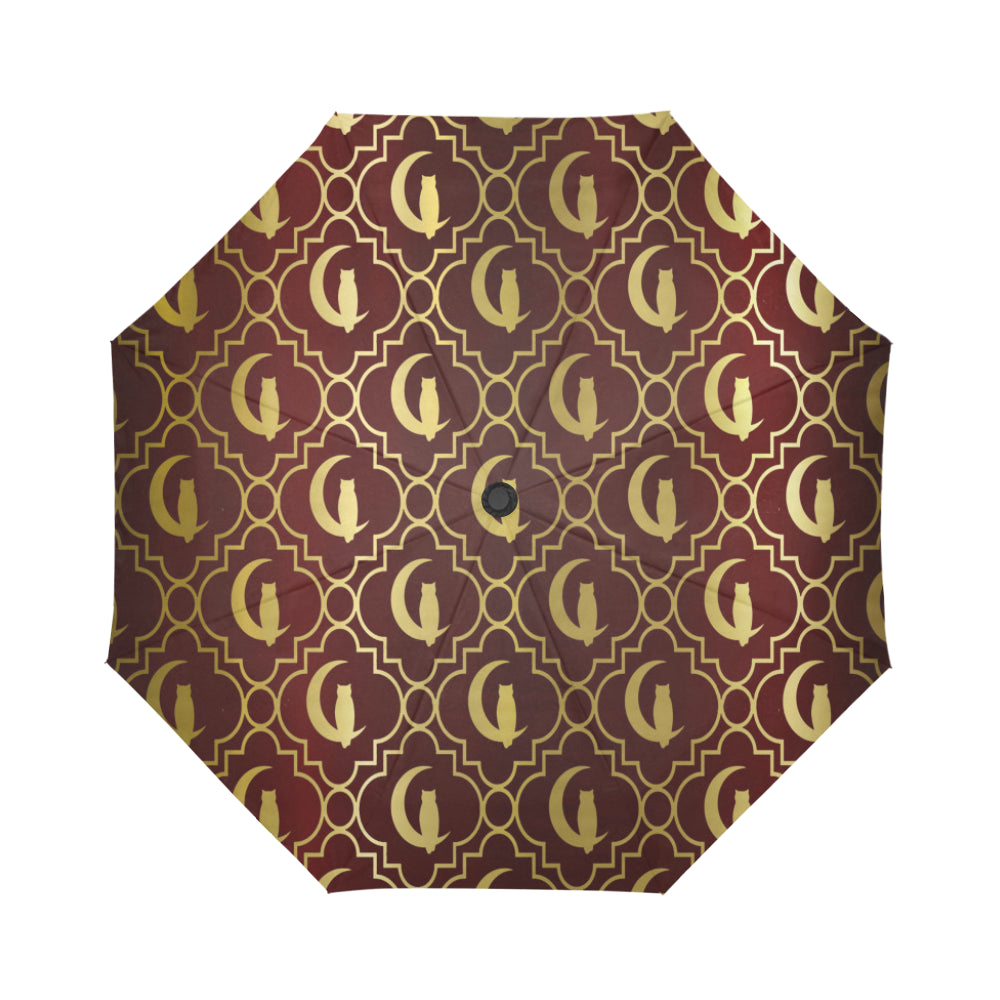 ELEGANCE BORDEAUX Auto-Foldable Umbrella