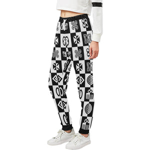 ADINKRA STYLE Women's All Over Print Sweatpants